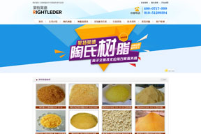 【陶氏樹脂】網站制作案例